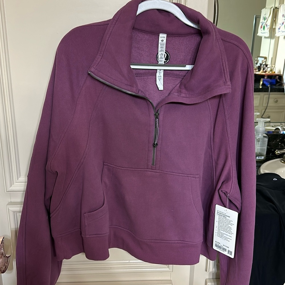 New Lululemon Scuba Oversized Funnel Neck. Never been worn